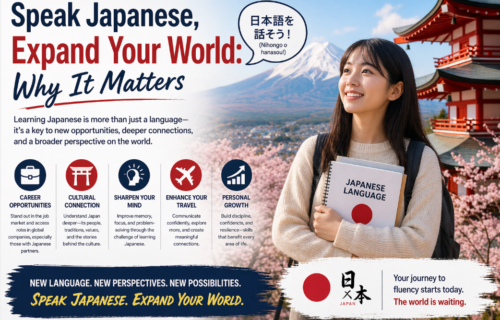 Speak Japanese, Expand Your World: Why It Matters